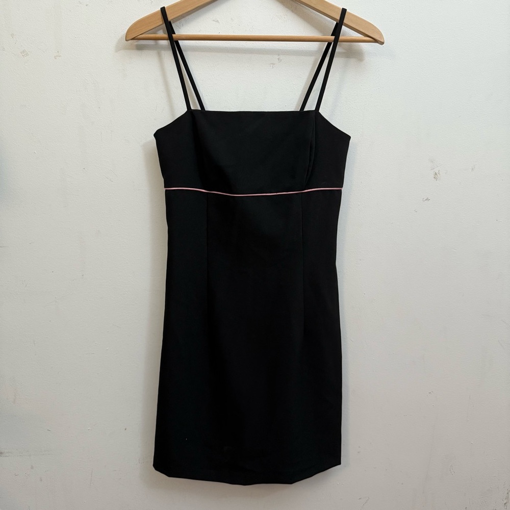Y2K I.N. San Francisco Black & Pink Babydoll Dress